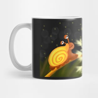 Little Slow Snail and the Dandelion Mug